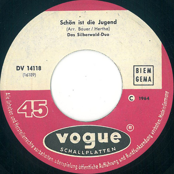 Silberwald Duo – Schön Ist Die Jugend