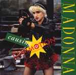 madonna — causing a commotion
