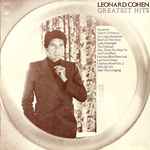 leonard cohen — greatest hits