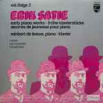 erik satie, reinbert de leeuw — early piano works frühe klavierstücke Œuvres de jeunesse pour piano vol./folge 2