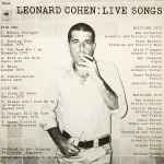 leonard cohen — live songs