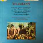 telemann* orchestre de chambre de la sarre* , direction karl ristenpart avec la participation de maurice andré — concerto grosso en ré majeur pour 3 trompettes et 2 hautbois / concerto grosso en ré majeur pour 2 hautbois et trompette / ouverture en ut majeur