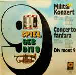 geb div 9 — militärkonzert spiel geb div 9