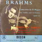 brahms* christian ferras, wiener philharmoniker, carl schuricht — concerto in d major for violin and orchestra opus 77