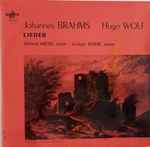 helmut krebs, györgy sebök, johannes brahms, hugo wolf — lieder johannes brahms hugo wolf